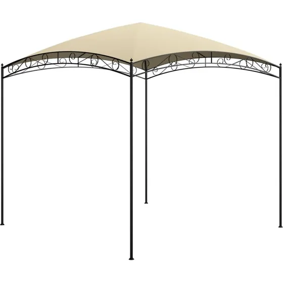 vidaXL pavillon 3x3x2,65 m 180 g/m² creme