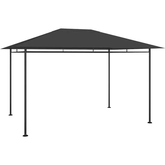 vidaXL pavillon 384x281x270 cm 180 g/m antracitgr