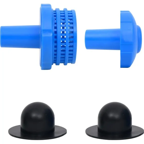 vidaXL filterst til fritstende swimmingpool 30 mm bl/sort