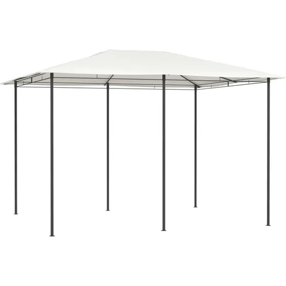 vidaXL havepavillon 3x4x2,6 m 160 g/m² creme