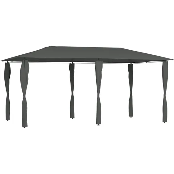 vidaXL Pavillon 2,98×5,3×2,59 m 160 g/m², Antracit