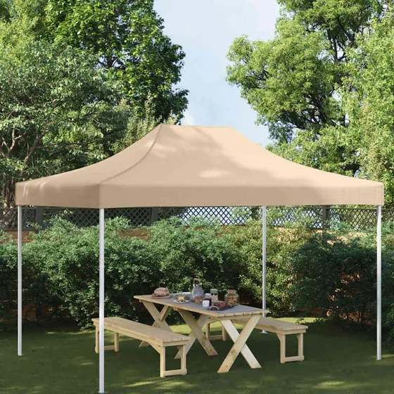 vidaXL telt tag 4,5x3 m 270 g/m² beige