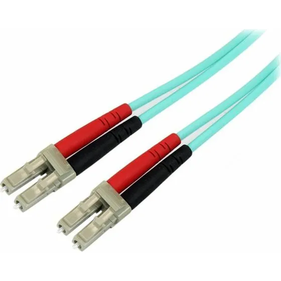 StarTech.com LCLC OM3 multimode patchkabel 5 m (Aqua, 10Gb)