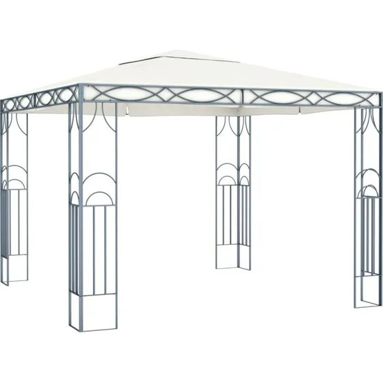 vidaXL pavillon 300 x 300 cm creme