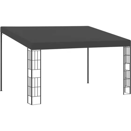 vidaXL vægmonteret pavillon 3x4 m antracitgrå