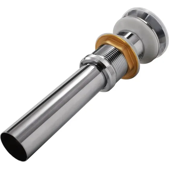 vidaXL bundventil pop-up til vask 32 mm rustfrit stl