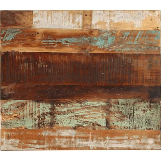 vidaXL Rektangulr bordplade 70x80 cm 15-16 mm genbrugstr