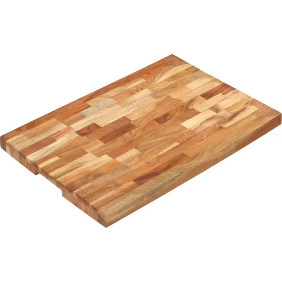 vidaXL skrebrt i massivt akacietr 60x40x4 cm