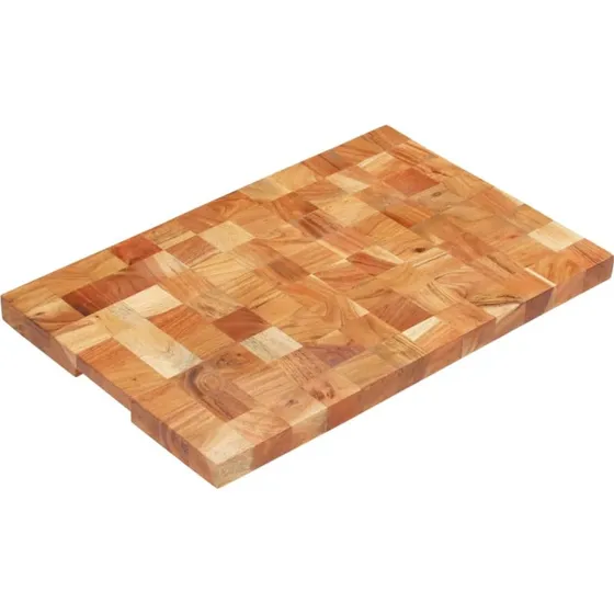 vidaXL skrebrt 60x40x3,8 cm i massivt akacietr