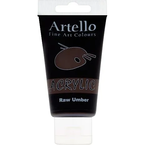 Artello Akrylmaling 75 ml - Kaffebrun