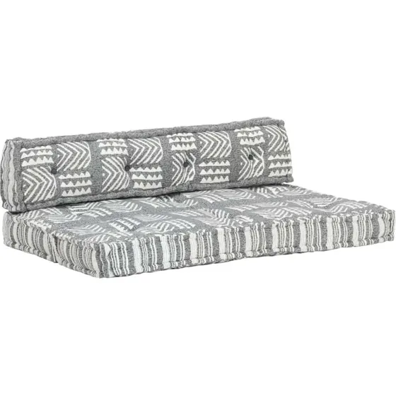 vidaXL hynde til pallesofa patchwork stof - gr