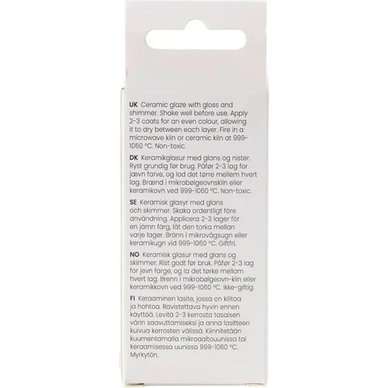 Rusty Nails Prikket Keramikglasur 999-1060°C, 60 ml (dækkende)