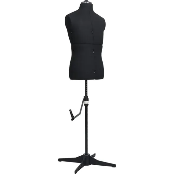 vidaXL justrbar herregine str. 37-45 sort