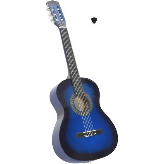 vidaXL klassisk 3/4-guitar 36" bl