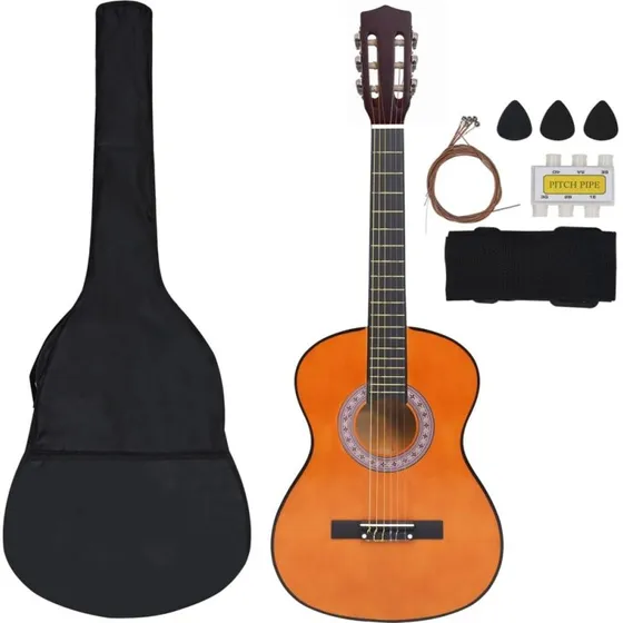 vidaXL klassisk guitarst 3/4 (36") 8 dele