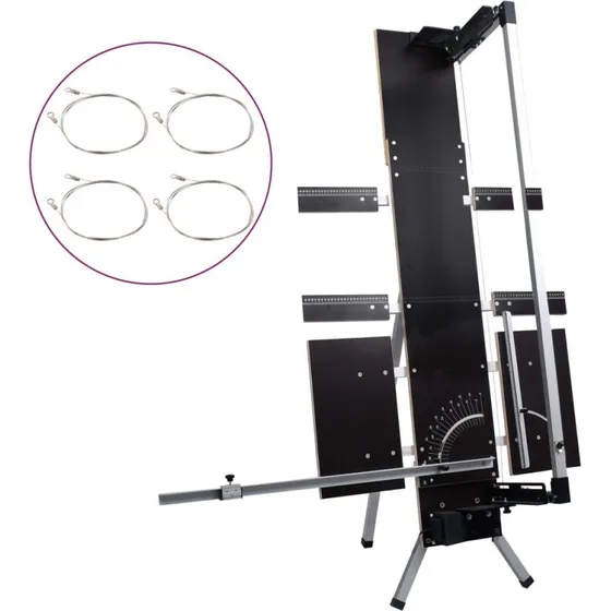 vidaXL skumskrer 200 W med aluminiumsben