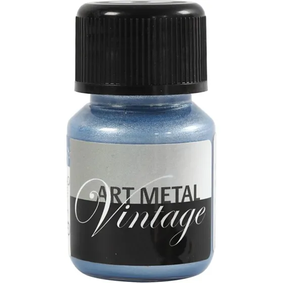 Hobbymaling Metallic perleblå 30 ml