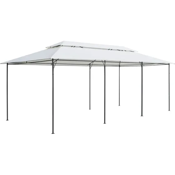 vidaXL pavillon 600x298x270 cm 180g/m hvid