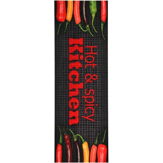 vidaXL vaskbar kkkenmtte 60x180 cm Hot&Spicy-print