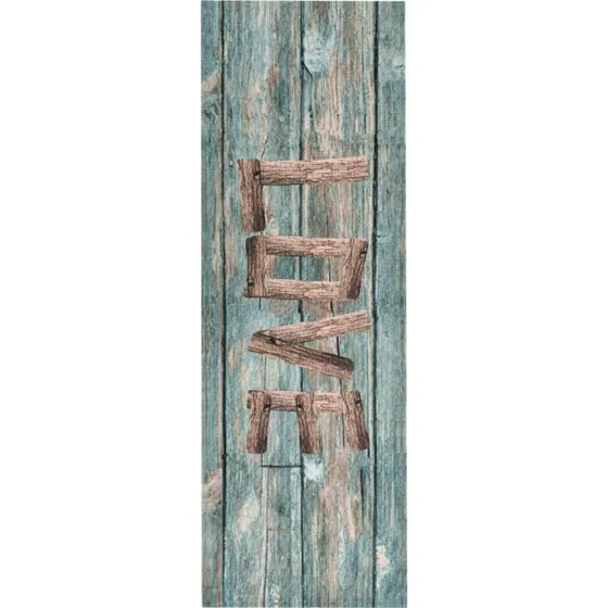vidaXL vaskbar kkkenmtte 45x150 cm Love-print