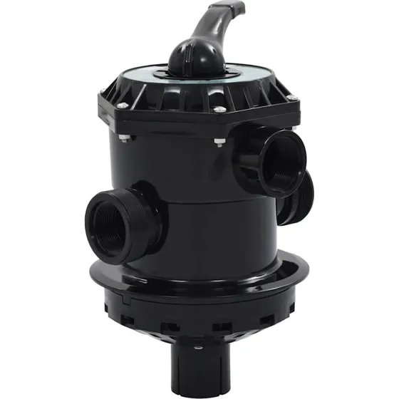 vidaXL multiportventil til sandfilter ABS 1,5" 6-vejs