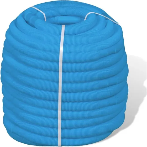 Poolslange 34–38 mm, 6 m med klemmer