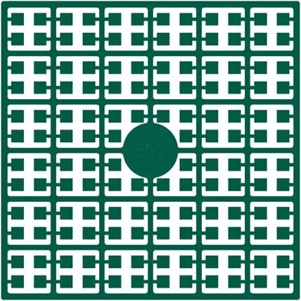 Pixelhobby Midi Perler 505 – Ekstra mørk smaragdgrøn 2×2 mm (140)