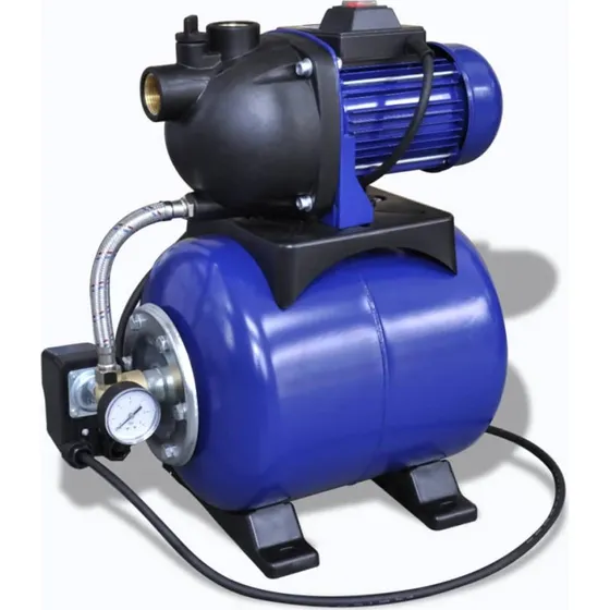 vidaXL elektrisk havepumpe 1200 W bl