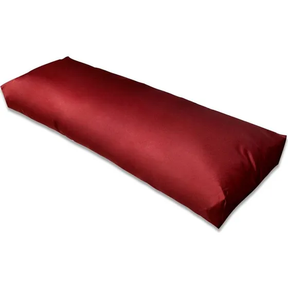 vidaXL polstret ryghynde rdvinsfarvet 120 x 40 x 10 cm