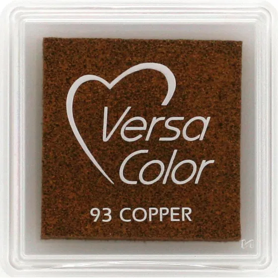 Tsukineko VersaColor Mini stempelpude (kobber) 2,5x2,5 cm