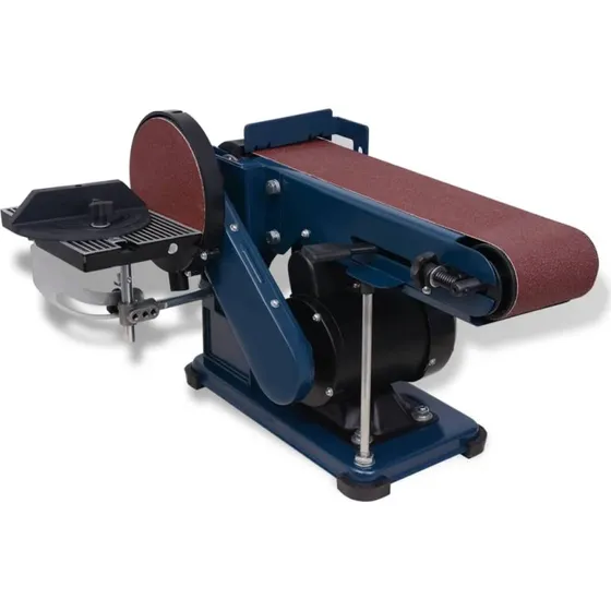 vidaXL bnd- og skiveslibemaskine 375 W