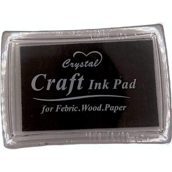 Stempelpude sort 3,5x5,7 cm