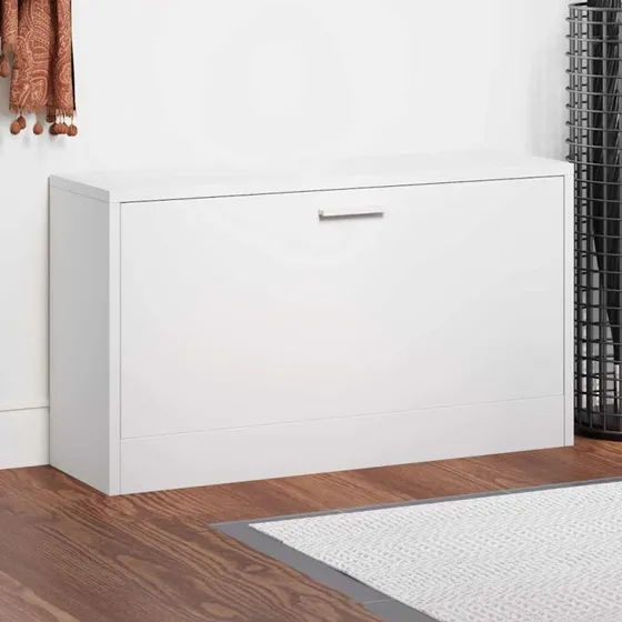 vidaXL skobænk 80x24x45 cm egetræsfarvet