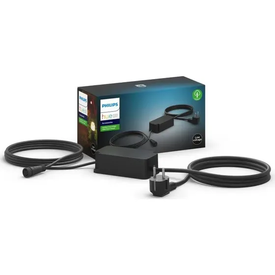 Philips Hue Udendrs strmforsyning 40W (lavvolt, sort)