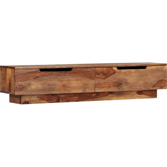 vidaXL TV-bord 145x30x30 cm i massivt træ