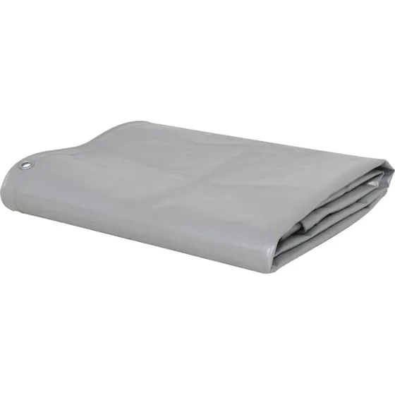 vidaXL presenning 650 g/m² 1,5x6 m grå