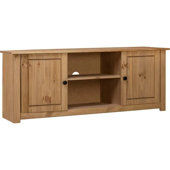 vidaXL TV-bord Panama-serien 120x40x50 cm massivt fyrretræ