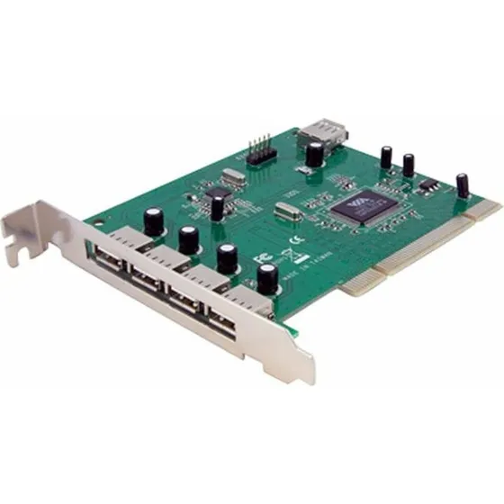 StarTech PCIUSB7 7-port PCI USB 2.0-kort, grn