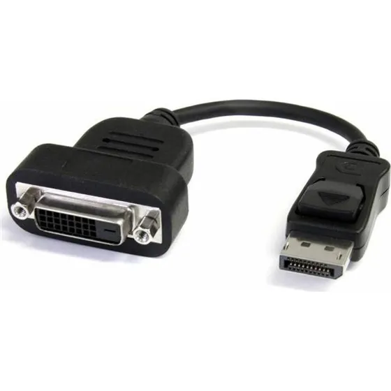 StarTech DisplayPort til DVI aktiv adapter 20 cm, sort