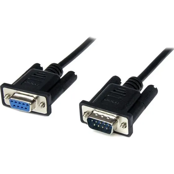 StarTech.com 2 m DB9 RS232 nullmodem-kabel, sort (hanhun)