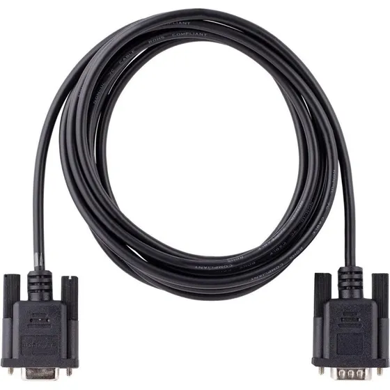 StarTech.com 3m RS232 nulmodemkabel DB9 hun→han, sort (9FMNM-3M)