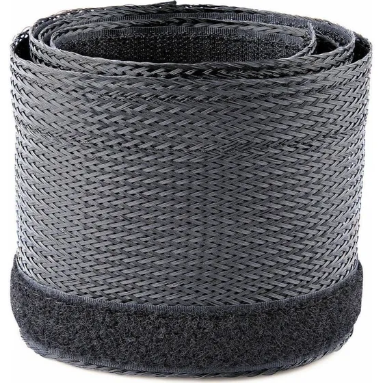 StarTech.com WKSTNCMFLX kabelhylster 3 m, sort ( 3 cm)