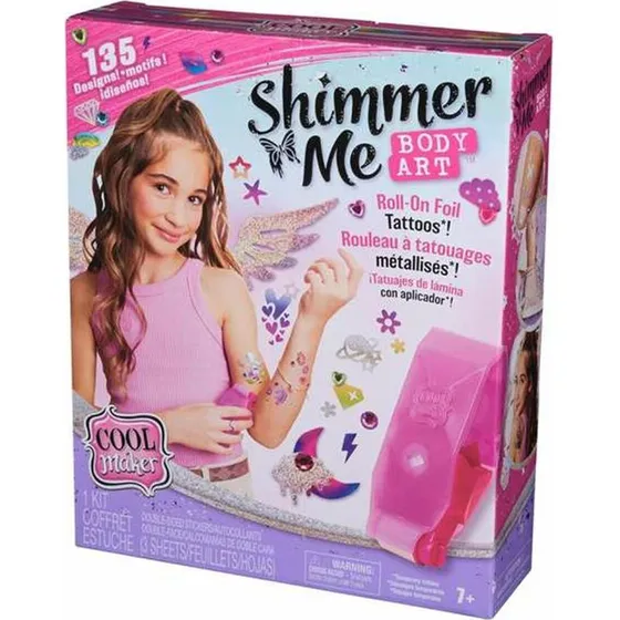 Spin Master Shimmer Me Body Art 2.0 sæt