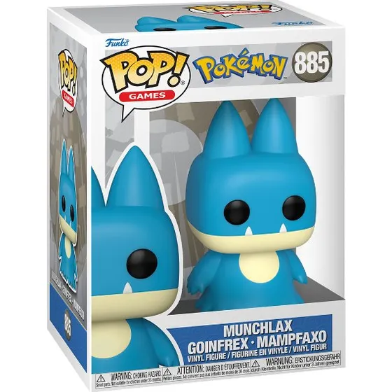 Funko Pop! Munchlax  Pokmon vinyl-figur