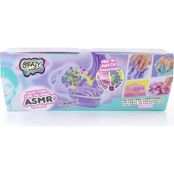 Crazy Sensations 4-pak Satisfying Compounds (slime mix)