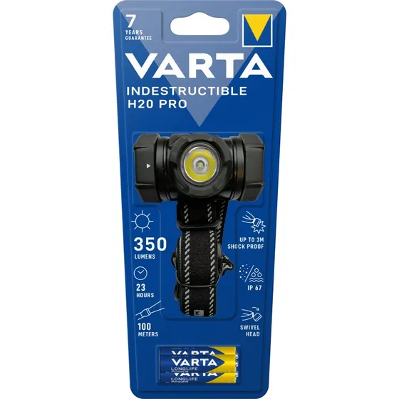 Varta Indestructible H20 Pro, 3AAA, IP67