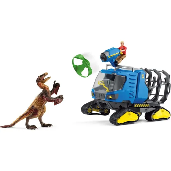 Schleich Bæltekøretøj med Dakotaraptor - 5+ år
