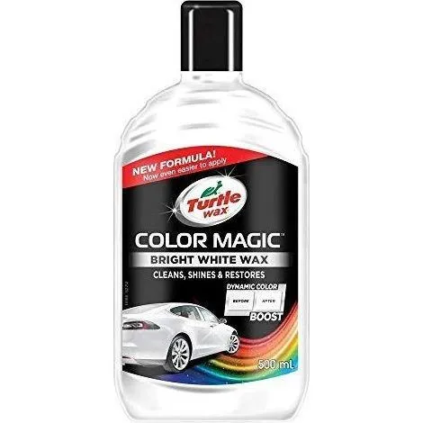Turtle Wax Color Magic Bright White 500 ml  hvid voks