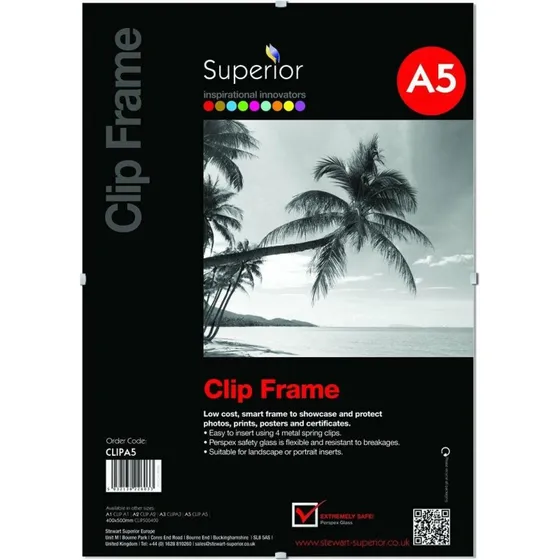 Seco CLIP-A5 fotoramme, brun harpiks 2115 cm