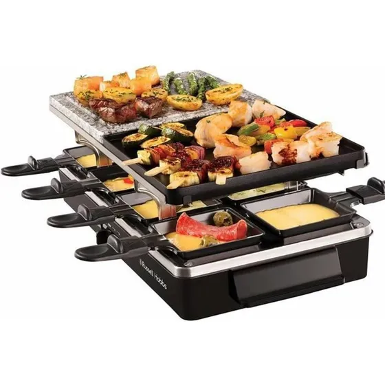 Russell Hobbs Raclette 26280-56 bordgrill 1400W, sort